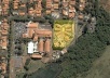 Foto aérea do Centro Infantil Boldrini junto ao parque ecológico