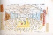 Teatro Gregório de Mattos. Croquis de Lina Bo Bardi - estudo para uma exposição.
