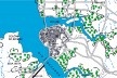 Planta esquemática do Plano de Expansão de São Luís