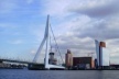 Ponte Erasmus, arquiteto Van Berkel, e Torre da KPN Telecom, arquiteto Renzo Piano, Roterdã
