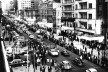 Avenida Luiz Xavier e rua XV de Novembro na década de 1960