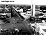Avenida Brasil no início da década de 1960. Inicia-se a verticalização em Maringá