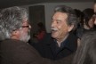 Eduardo Colonelli e Paulo Mendes da Rocha, festa de lançamento do livro “Abrahão Sanovicz, arquiteto”, IAB/SP, 22 ago. 2017