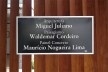 Jo Slaviero e Guedes Galeria de Arte, arquitetura de Miguel Juliano, paisagismo de Waldemar Cordeiro e painel de Maurício Nogueira Lima