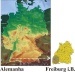 lustração 01: Localização de Freiburg i.B.