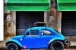 Fusca fora de estrada, série fotográfica “Os fuscas ofuscam”