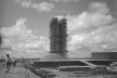 Brasília em obras. Vista do Congresso Nacional