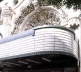 The million dollar theater, localizado na 307, South Broadway. Detalhe arquitetônico. Construído com a então fabulosa quantia de um milhão de dólares, foi o primeiro grande cinema da cidade de Los Angeles, com 2,345 assentos e elaborado com detalhes gótic