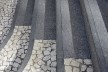 Praça e ladeira da Barroquinha, desenho dos degraus. Metro arquitetos associados