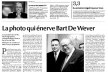 \"A foto que enerva Bart de Wever\": o registro do seu encontro com Jean Marie le Pen