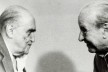 Arquitetos Oscar Niemeyer e Sérgio Bernardes