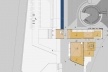 Concurso Internacional para Projeto Arquitetônico do Museu Exploratório de Ciências da Unicamp, planta do térreo, menção honrosa. Arquitetos Fábio Boretti, Bernardo Telles e Luis Alexandre Pereira Pinto, 2009