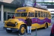 Sérgio Giglio no Ônibus-Museu do Barelona, de 1957