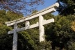 Torii, portal de pedra, Santuário Oji