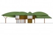 Casa Folha, elevação, Angra dos Reis RJ. Mareines + Patalano Arquitetura, 2008