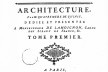 Página de rosto da Encyclopédie Méthodique, volume 1, de Quatremère de Quincy, 1782