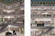 Biblioteca Municipal de Stuttgart, atrium. Arquiteto Young Yi