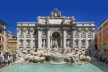 Fontana de Trevi, Roma, abastecida pelo aqueduto Aqua Virgo