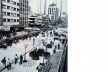 Trecho da avenida Luís Xavier com o mobiliário urbano exclusivo, desenhado pelo arquiteto Abraão Assad, na década de 1970