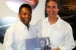 Pelé e Ney Caldatto
