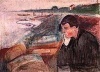 Melancolia, Edvard Munch, 1891. Óleo s/ tela