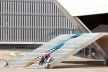Casa da Música, escadaria principal de acesso, Porto, 2005. Arquitetos Rem Koolhaas e Ellen van Loon / OMA