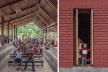 Casa Grande Atyaro Pankotsi, Río Tambo, Junín, Perú, 2019. Arquitectos Marta Maccaglia, Raúl Arancibia, Auriane Bonnault, Samanta Sinistri, Helmer Carrión, Emilio Santos Pérez, Carlos Barreda / Asociación Semillas para el Desarrollo Sostenible