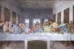 Última Ceia, de Leonardo da Vinci, parede norte do refeitório da Igreja S. Maria delle Grazie, Milão