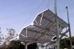 Detalhe da pérgola fotovoltaica, Praça da Ciência, Murcia, Espanha