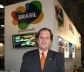 Eduardo Sanovicz, em feira de turismo na Itália