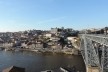 Porto, vista do centro histórico, a partir de Vila Nova de Gaia, com Ponte Luis I sobre o rio Douro