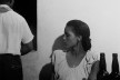 Mulher em mesa de bar, Rio de Janeiro, 1947