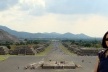 Gabriela Celani na Calzada de los Muertos, Teotihuacan