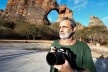 Luiz Cláudio Marigo na Pedra Furada, Parque Nacional da Serra da Capivara PI