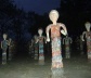 Esculturas do parque Rock Garden, do indiano Nek Chand, anos 1960