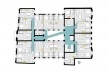Reabilitação de edifício para habitação popular, planta do edifício. Debora Portugheis, Gabriela Xavier, Gustavo Ramos e Mariana Souto, FAU USP