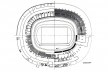 Planta Estádio Castelão (1969)