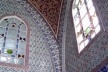 Harém do Palácio Topkapi, os azulejos também eram usados como suporte para mensagens religiosas