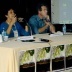 Mesa de encerramento, com Marcia Nogueira e Alfredo Sirkis