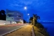 Sede da Fundação Iberê Camargo, vista noturna. Arquiteto Álvaro Siza, 2008