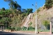 Cascata no centro urbano, pelo córrego Monte Alegre, em Matias Barbosa