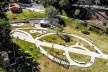 Parque Municipal Nair Bello, imagem aérea do conjunto da fase 01, São Paulo SP Brasil, 2020. Secretaria Municipal do Verde e do Meio Ambiente