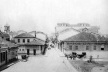 Hotel D'Oeste, no Largo São Bento, esquina com Rua Boa Vista, 1900