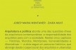 Capa do livro Arquitetura e Política, publicado em português
