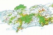 Figura 1. Cartografia de Riscos Quantitativos a Escorregamentos em Setores de Assentamento Precário na Cidade do Rio de Janeiro. As cores verde, amarelo e vermelho representam respectivamente suscetibilidades baixa, média e alta de escorregamento