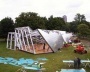 Montagem da exposição de verão da Serpentine Gallery, Londres, 2001. Daniel Libeskind