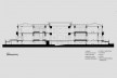 Projeto de restauro, reforma e adaptação do Edifício da Pinacoteca do Estado de São Paulo, corte transversal, São Paulo SP, 1998. Arquitetos Paulo Mendes da Rocha, Eduardo Colonelli e Weliton Ricoy Torres
