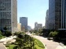 Vale do Anhangabaú. Vista do Edifício CBI Esplanada, do Arquiteto Lucjan Korngold