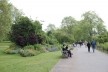 Passeios pelo St. James’s Park, sempre com composições vegetais heterogêneas, com linhas naturais