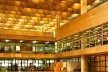 Salão Caramelo e vista da Biblioteca da FAU USP